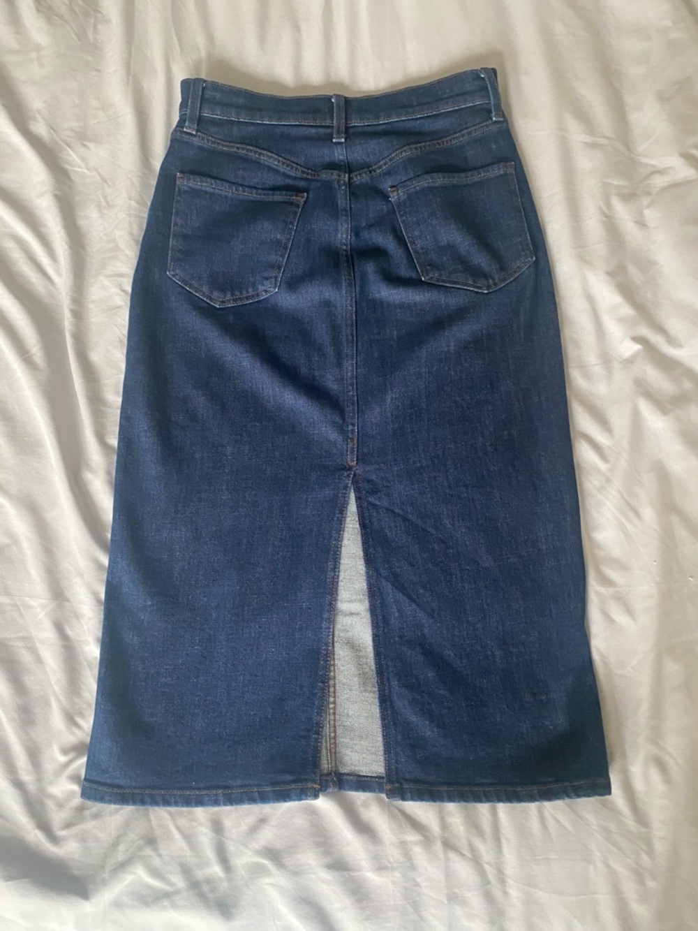 Banana Republic Indigo Denim Skirt - Picture 2 of 5